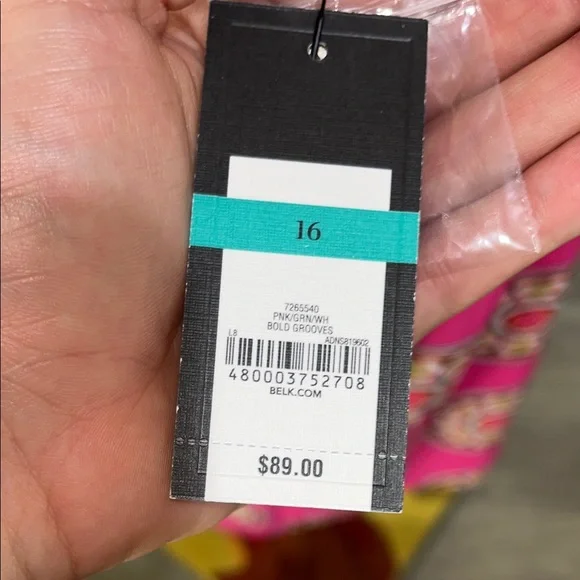 Crown & Ivy Pink Patterned Dress - Picture 3 of 12